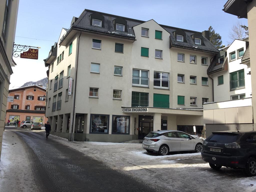 Apartament Meschihouse - Chesa Engadina Samedan Zewnętrze zdjęcie